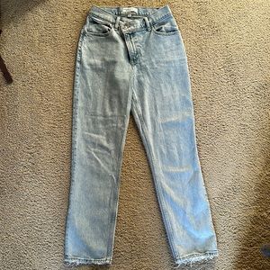 90’s straight Ultra High Rise Abercrombie and Fitch Jeans